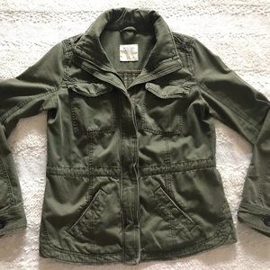 Distressed Abercrombie & Fitch Military Jacket